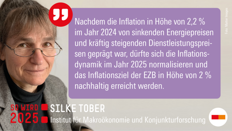 Zitat von Silke Tober zum Ausblick 2025