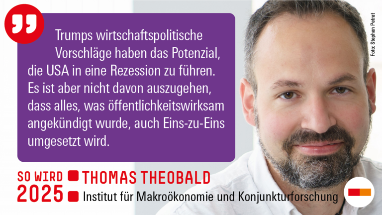 Ausblick 2025 Zitat von Thomas Theobald