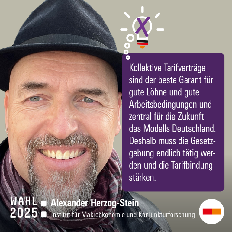 Zitat Alex Herzog-Stein zur Tarifbindung